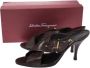 Salvatore Ferragamo Pre-owned Leather sandals Brown Dames - Thumbnail 7