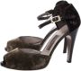 Salvatore Ferragamo Pre-owned Leather sandals Brown Dames - Thumbnail 3