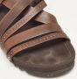 Salvatore Ferragamo Pre-owned Leather sandals Brown Dames - Thumbnail 7