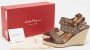 Salvatore Ferragamo Pre-owned Leather sandals Brown Dames - Thumbnail 9