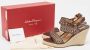 Salvatore Ferragamo Pre-owned Leather sandals Brown Dames - Thumbnail 9