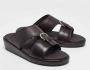 Salvatore Ferragamo Pre-owned Leather sandals Brown Heren - Thumbnail 4