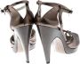Salvatore Ferragamo Pre-owned Leather sandals Gray Dames - Thumbnail 4