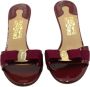Salvatore Ferragamo Pre-owned Leather sandals Multicolor Dames - Thumbnail 2