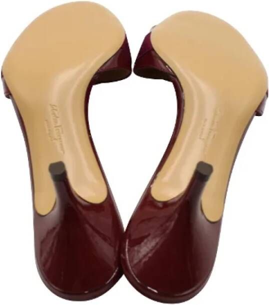 Salvatore Ferragamo Pre-owned Leather sandals Multicolor Dames