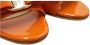 Salvatore Ferragamo Pre-owned Leather sandals Orange Dames - Thumbnail 7