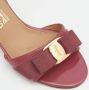 Salvatore Ferragamo Pre-owned Leather sandals Pink Dames - Thumbnail 6