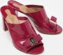 Salvatore Ferragamo Pre-owned Leather sandals Pink Dames - Thumbnail 4