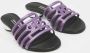 Salvatore Ferragamo Pre-owned Leather sandals Purple Dames - Thumbnail 4