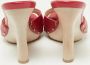 Salvatore Ferragamo Pre-owned Leather sandals Red Dames - Thumbnail 5