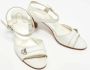 Salvatore Ferragamo Pre-owned Leather sandals White Dames - Thumbnail 4