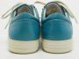 Salvatore Ferragamo Pre-owned Leather sneakers Blue Dames - Thumbnail 5