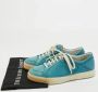 Salvatore Ferragamo Pre-owned Leather sneakers Blue Dames - Thumbnail 9