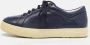 Salvatore Ferragamo Pre-owned Leather sneakers Blue Heren - Thumbnail 2