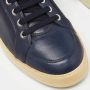 Salvatore Ferragamo Pre-owned Leather sneakers Blue Heren - Thumbnail 7