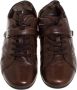 Salvatore Ferragamo Pre-owned Leather sneakers Brown Dames - Thumbnail 2