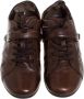 Salvatore Ferragamo Pre-owned Leather sneakers Brown Heren - Thumbnail 2