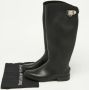 Salvatore Ferragamo Pre-owned Rubber boots Black Dames - Thumbnail 9