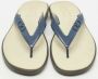 Salvatore Ferragamo Pre-owned Rubber sandals Blue Heren - Thumbnail 3