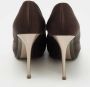 Salvatore Ferragamo Pre-owned Satin heels Brown Dames - Thumbnail 5