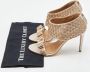 Salvatore Ferragamo Pre-owned Satin sandals Beige Dames - Thumbnail 9