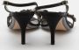 Salvatore Ferragamo Pre-owned Satin sandals Black Dames - Thumbnail 5