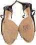 Salvatore Ferragamo Pre-owned Satin sandals Black Dames - Thumbnail 5