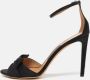 Salvatore Ferragamo Pre-owned Satin sandals Black Dames - Thumbnail 2