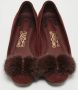 Salvatore Ferragamo Pre-owned Suede flats Red Dames - Thumbnail 2