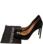 Salvatore Ferragamo Pre-owned Suede heels Black Dames - Thumbnail 7