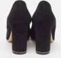 Salvatore Ferragamo Pre-owned Suede heels Black Dames - Thumbnail 5