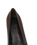 Salvatore Ferragamo Pre-owned Suede heels Brown Dames - Thumbnail 6