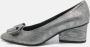 Salvatore Ferragamo Pre-owned Suede heels Gray Dames - Thumbnail 2