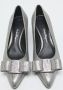 Salvatore Ferragamo Pre-owned Suede heels Gray Dames - Thumbnail 3