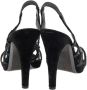 Salvatore Ferragamo Pre-owned Suede sandals Black Dames - Thumbnail 4