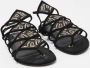 Salvatore Ferragamo Pre-owned Suede sandals Black Dames - Thumbnail 4