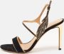 Salvatore Ferragamo Pre-owned Suede sandals Black Dames - Thumbnail 2