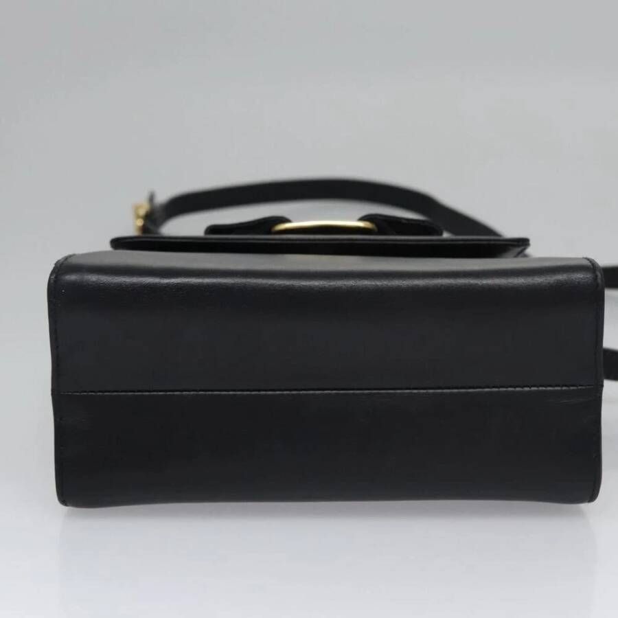 Salvatore Ferragamo Pre-owned Tweedehands Boogdetail Bovenhandvat Satchel