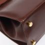 Salvatore Ferragamo Pre-owned Tweedehands Boogdetail Leren Handtas - Thumbnail 2