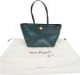 Salvatore Ferragamo Pre-owned Tweedehands Boogdetail Leren Tote - Thumbnail 2