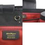 Salvatore Ferragamo Pre-owned Tweedehands Elegante Top Handvat Satchel Handtas met Slot Sluiting - Thumbnail 2