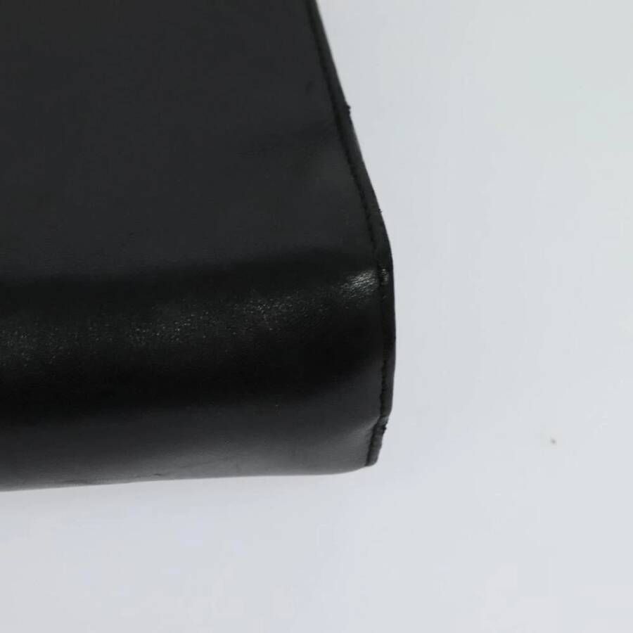 Salvatore Ferragamo Pre-owned Tweedehands leren clutch met slot