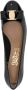Salvatore Ferragamo women's leather pumps court shoes high heel fiocco Vara Zwart Dames - Thumbnail 13