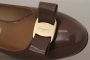 Salvatore Ferragamo Bruine Naplak Kalfsleren Pumps Schoenen Brown Dames - Thumbnail 5