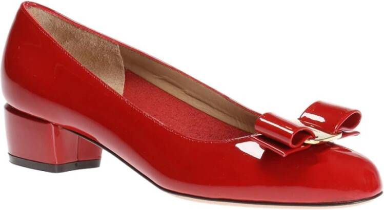 Salvatore Ferragamo Pumps Rood Dames