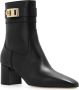 Salvatore Ferragamo Rol Enkellaarzen Black Dames - Thumbnail 4
