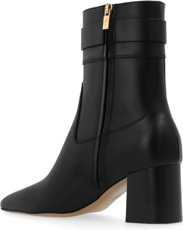 Salvatore Ferragamo Rol Enkellaarzen Black Dames