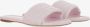 Salvatore Ferragamo Sandalen Leather Sandals With Logo in roze - Thumbnail 4