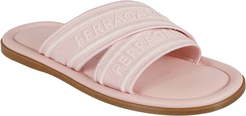 Salvatore Ferragamo Roze Sandalen Laurene Pink Dames