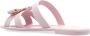 Salvatore Ferragamo Sandalen New Vara Rubber Sandals in roze - Thumbnail 6